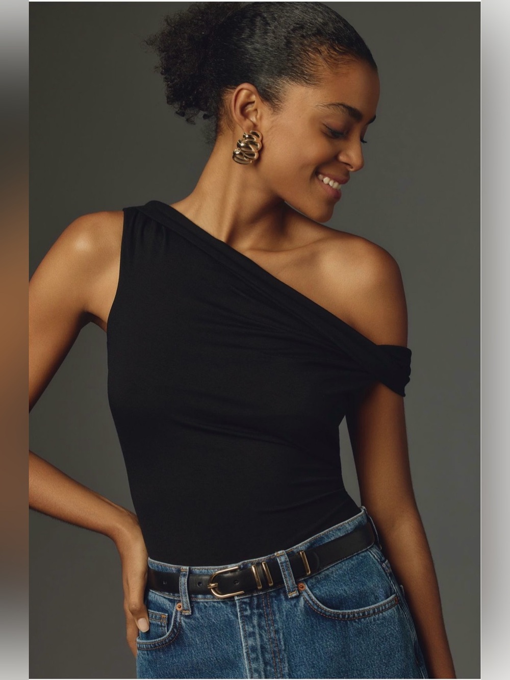 Anthropologie Reformation Cello Knit Top